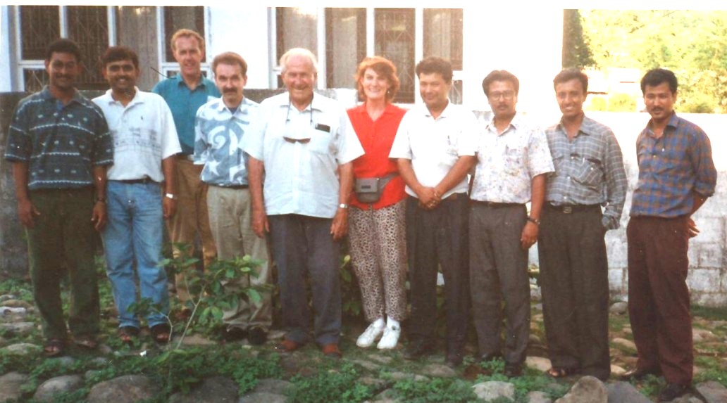With Tony Hagan