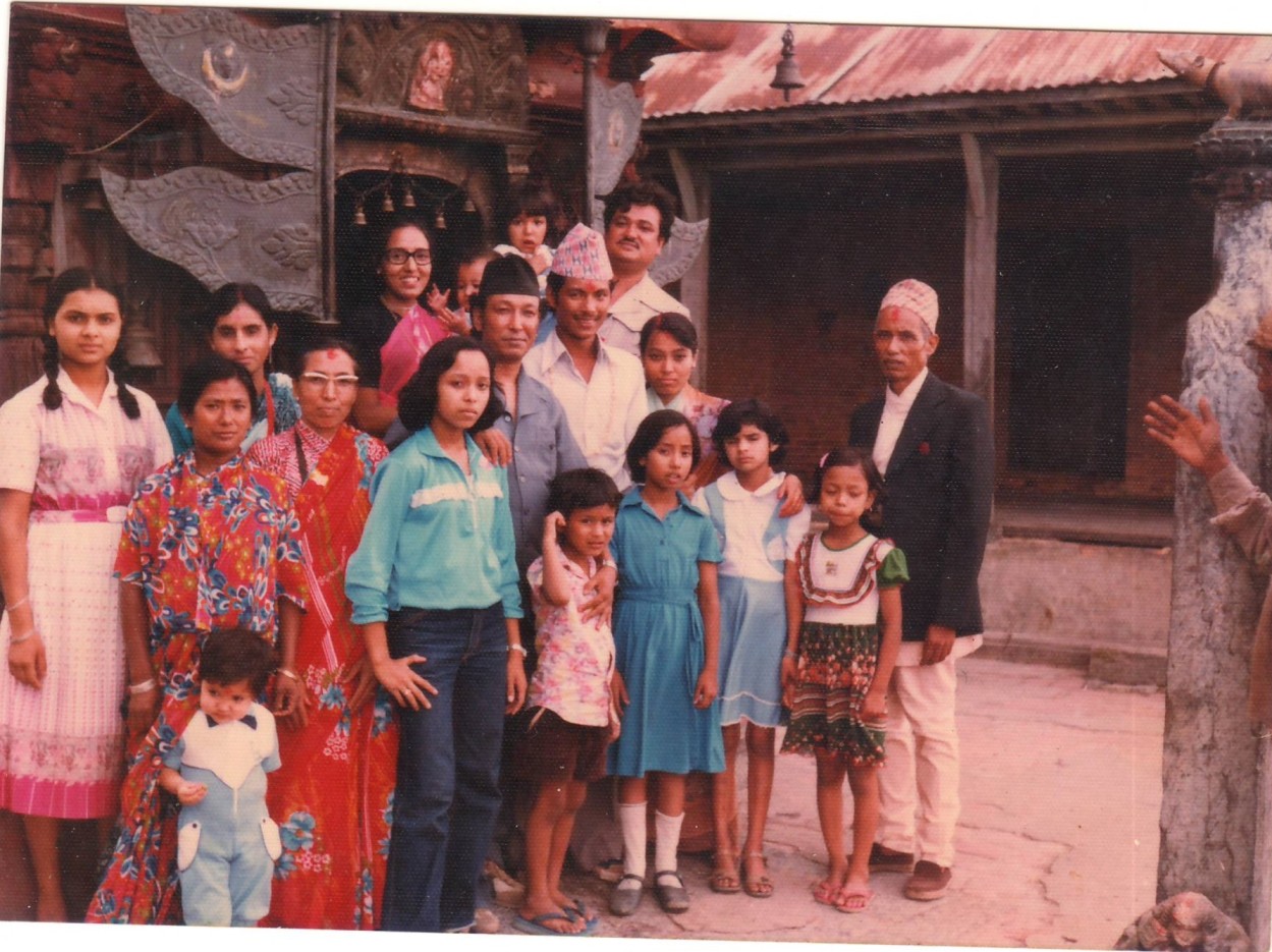 With Padmini's Family